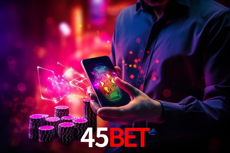 Interface do App 45bet